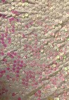 Fabric 13031 White irr sequins