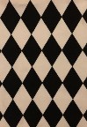 Fabric 1273 Blk/white diamond