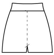 Basic Shorts with Rollover Waistband