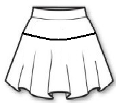 Yoke Skirt