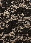 Fabric 12037 Black lace