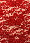 Fabric 12048 Red lace