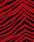 Fabric 1205 Red Zebra
