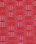Fabric 7166 ** Red wavy