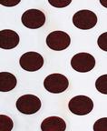 Fabric 7178 ** White/Red dot