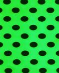 Fabric 7183 ** Lime black dot