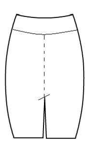Bike shorts with rollover waistband