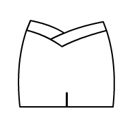 V Belt Hot Pants