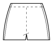 Side racing stripe basic shorts