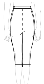 Side racing stripe capri leggings with leg accent