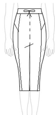 Side pocketed capri leggings with drawstring