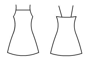 Square Neck Camisole Dress