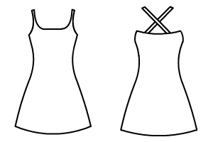 Double Strap Dress