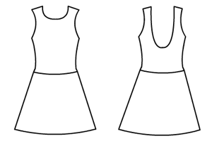 Ballet Back Dress
