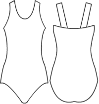 Tank with Camisole Back Leotard
