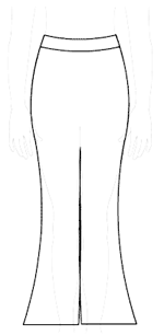 Jazz Pants with rollover waistband