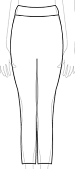 Rollover Waistband Leggings