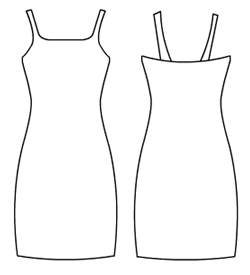 Double Strap Camisole Dress