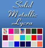 Solid Metallic Lycra Fabrics